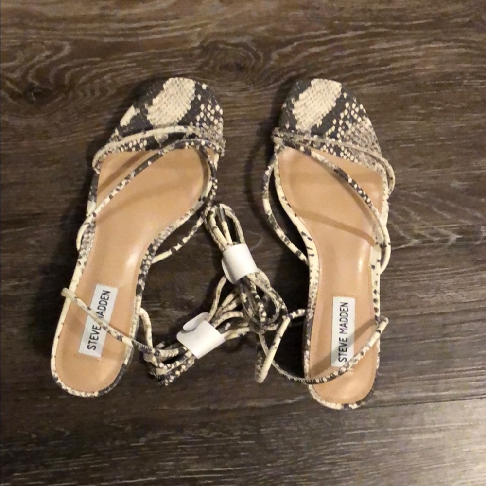 New! Never Worn! Steve Madden Impressed Sandal.
